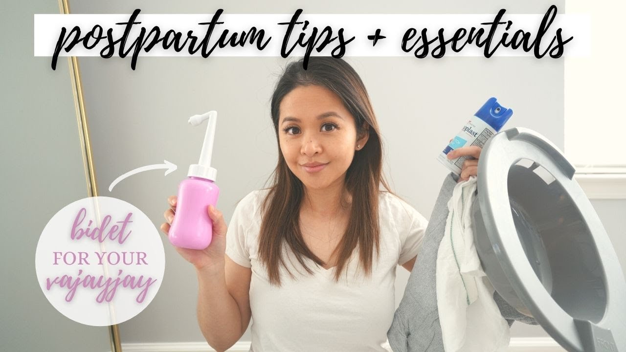 POSTPARTUM TIPS & ESSENTIALS | How to layer postpartum pad