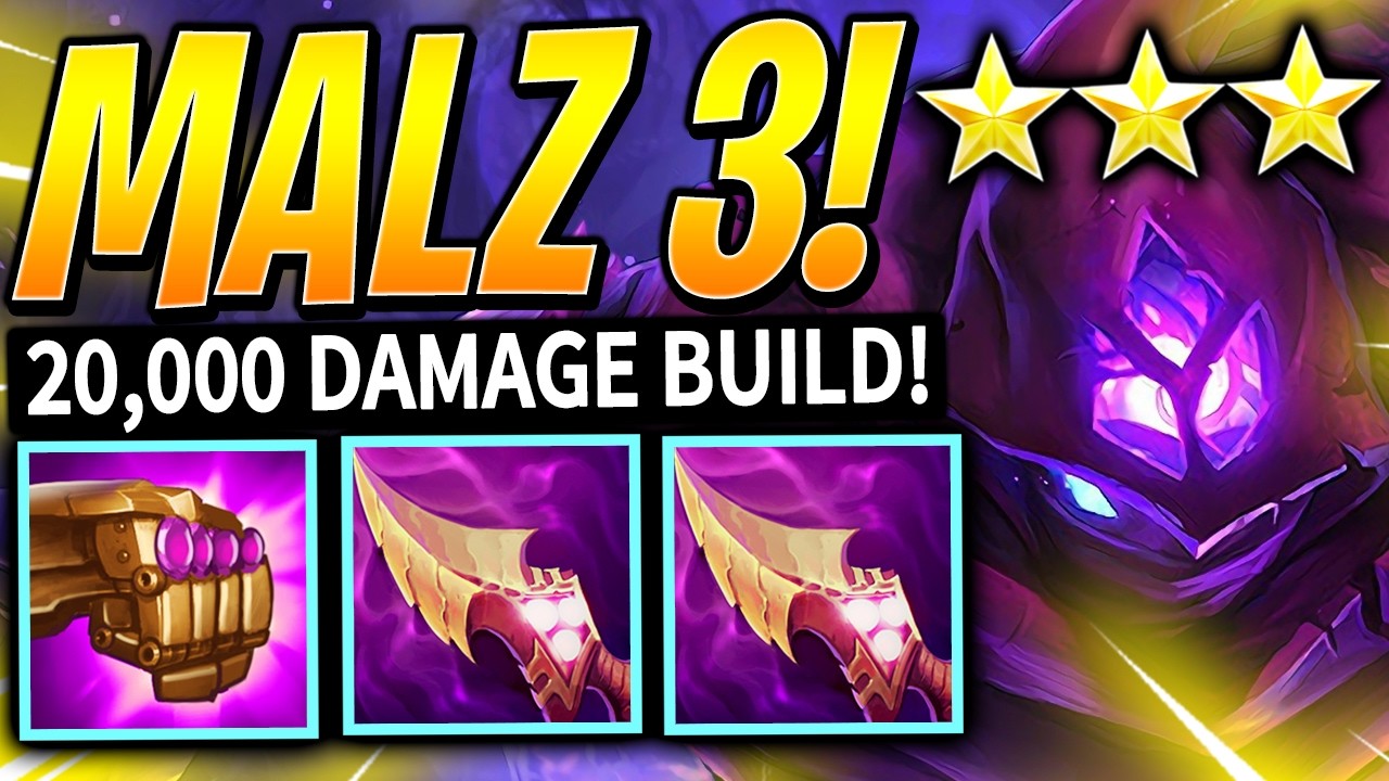 20,000 MALZAHAR 3 BUILD in TFT RANKED! - Set 16 Meta | TFT 16.5 | Teamfight Tactics Guide