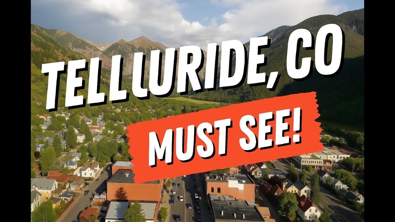 Walking Through Telluride, Colorado | POV Tour of Town & Mountain Resort