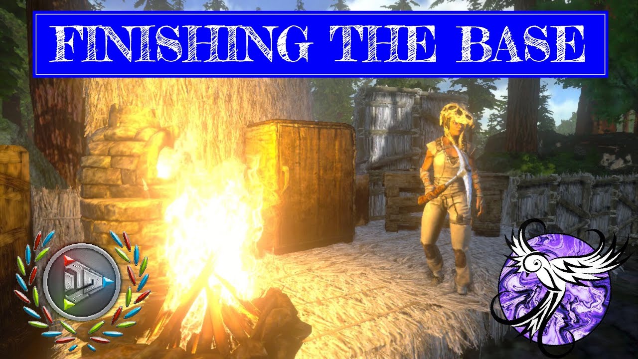 FINISHING THE BASE | Redwoods Hardcore EP6 | ARK Survival Evolved Mobile