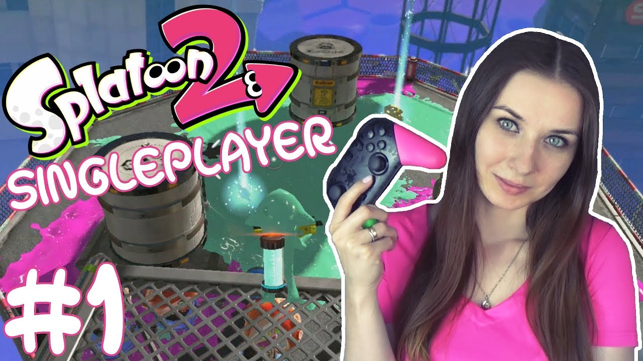 🦑 SPLATOON 2 #1 - Wskakuję do czajnika! [singleplayer]