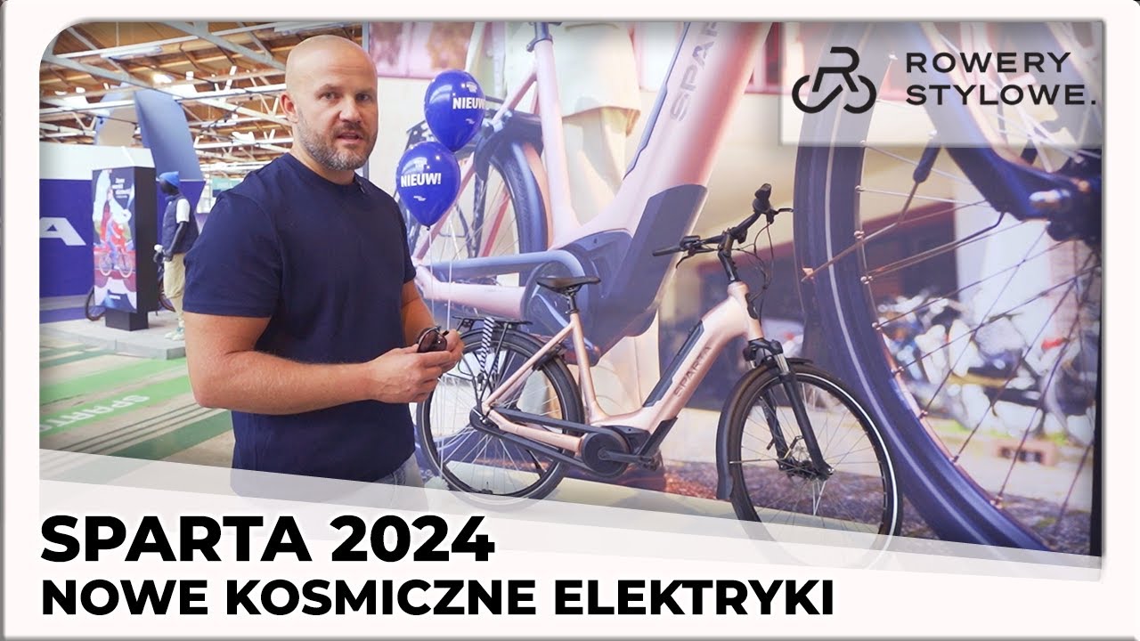 Prezentacja rowerów elektrycznych Sparta sezon 2024 prosto z Holandii