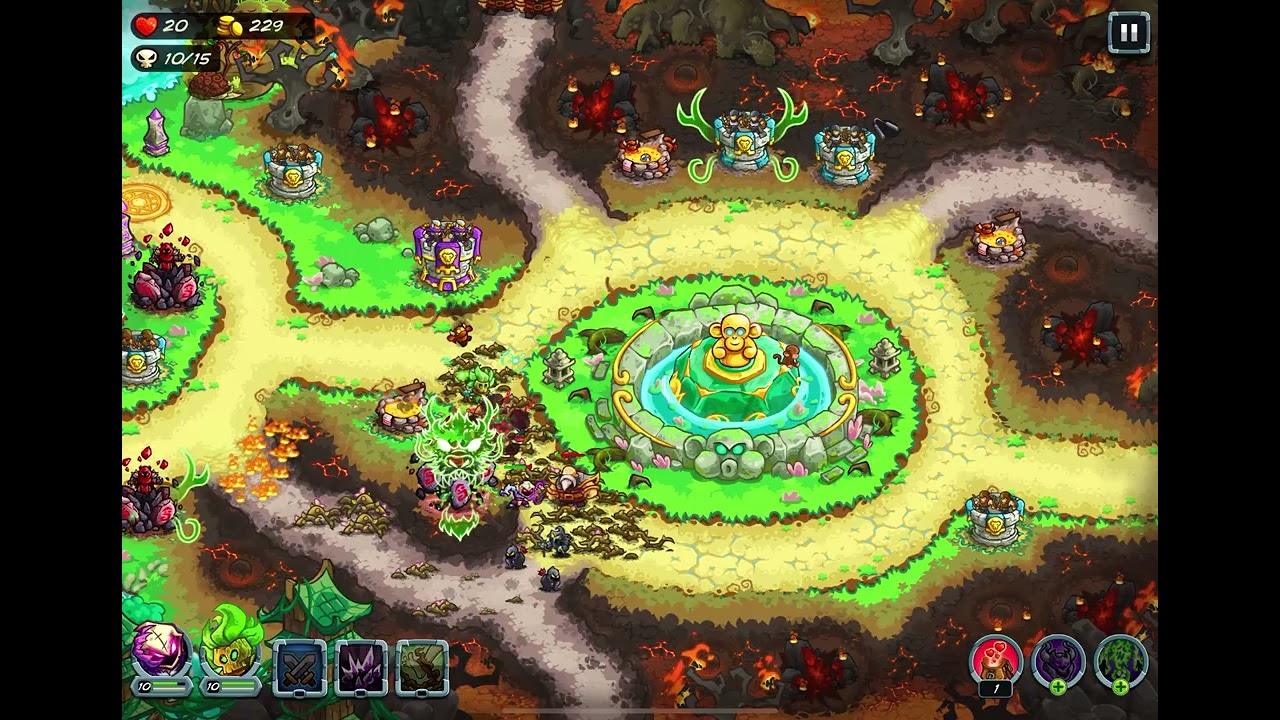 Kingdom Rush Alliance - Celestial Monkey Forest [Campaign][Impossible]