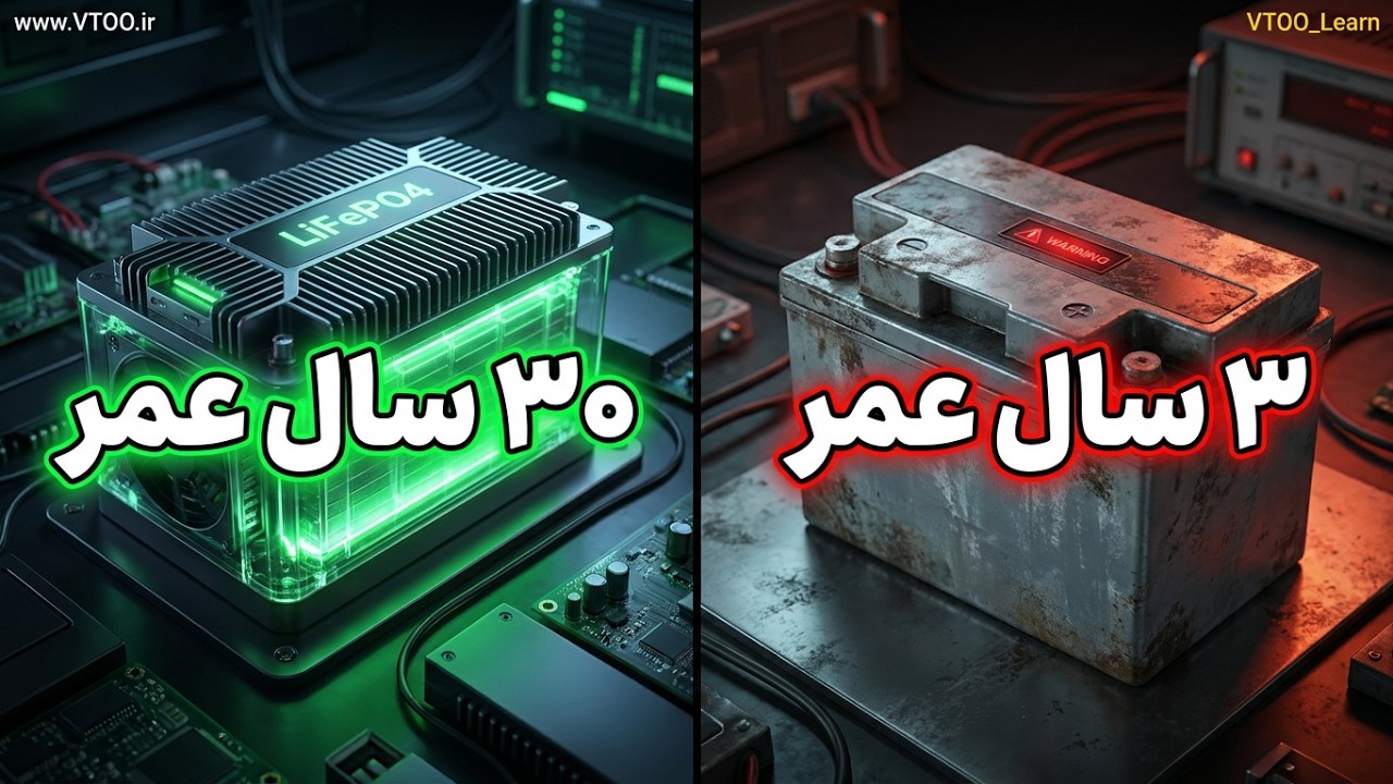 کیفیت اینورترها و باتری ها ذخیره کننده ی انرژی