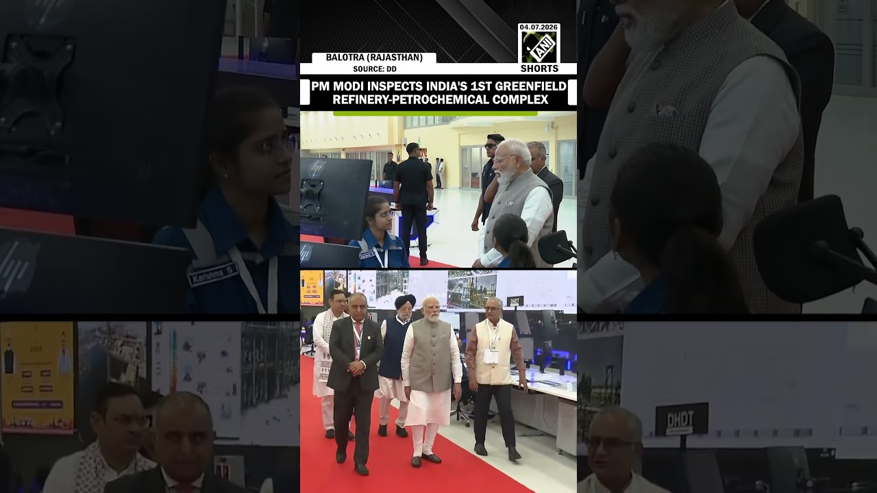 Watch! PM Modi inspects India's first greenfield refinery-petrochemical complex in Balotra
