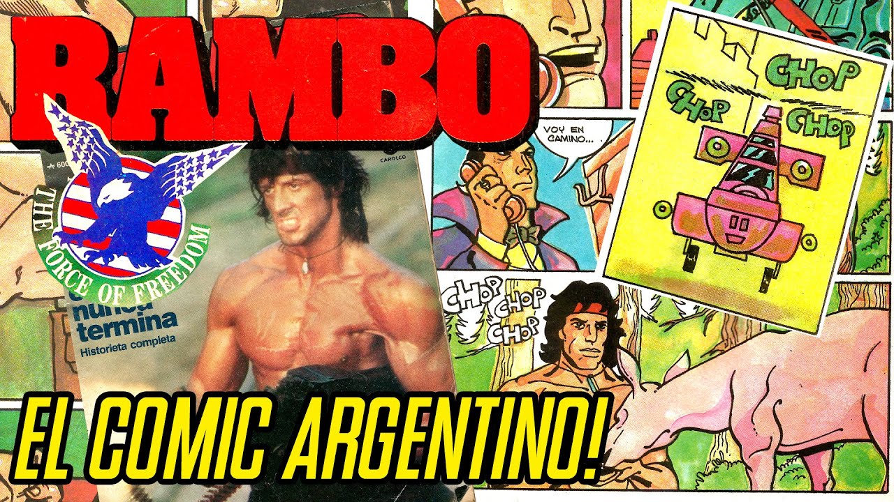 Rambo: el delirante comic argentino