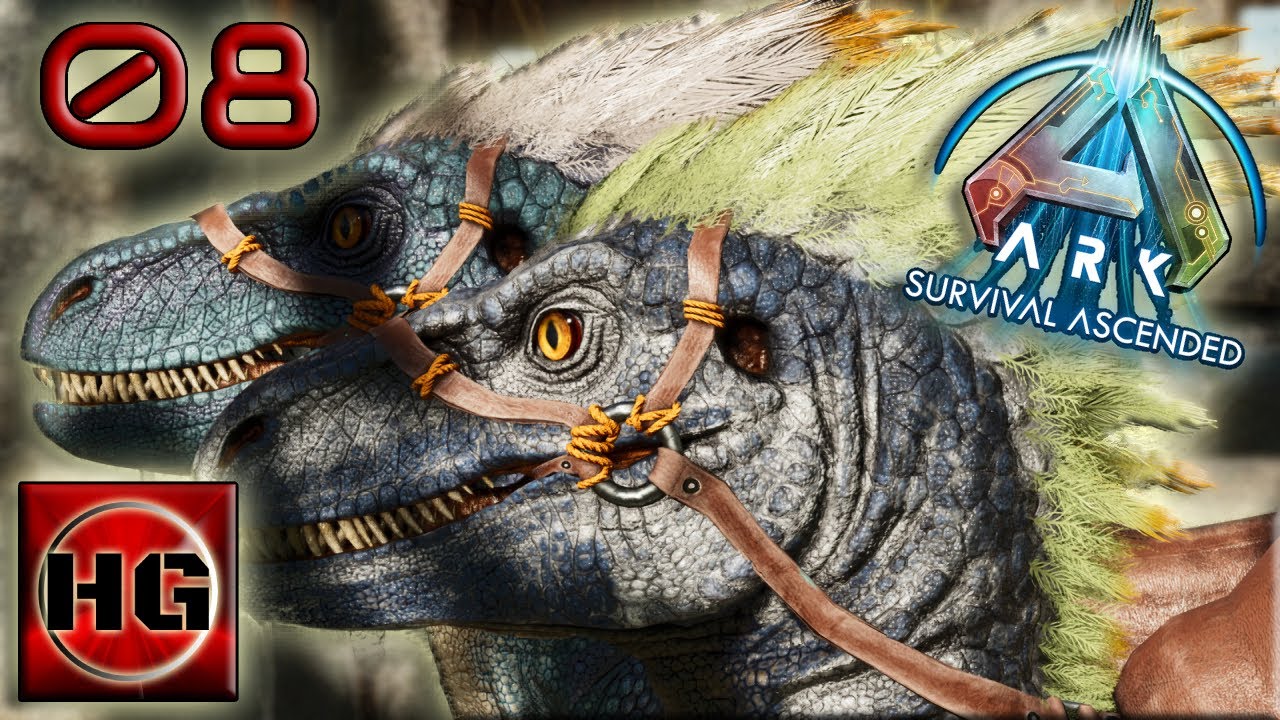 Raptor Breeding & Our First Caving Experience: Ep 8 [Ark Survival Ascended]