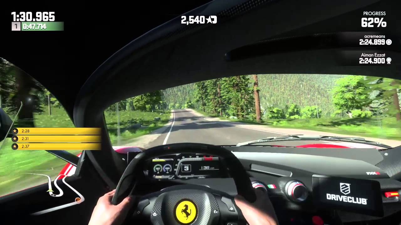 DRIVECLUB™Gameplay fast lap (Ferrari FXX K)
