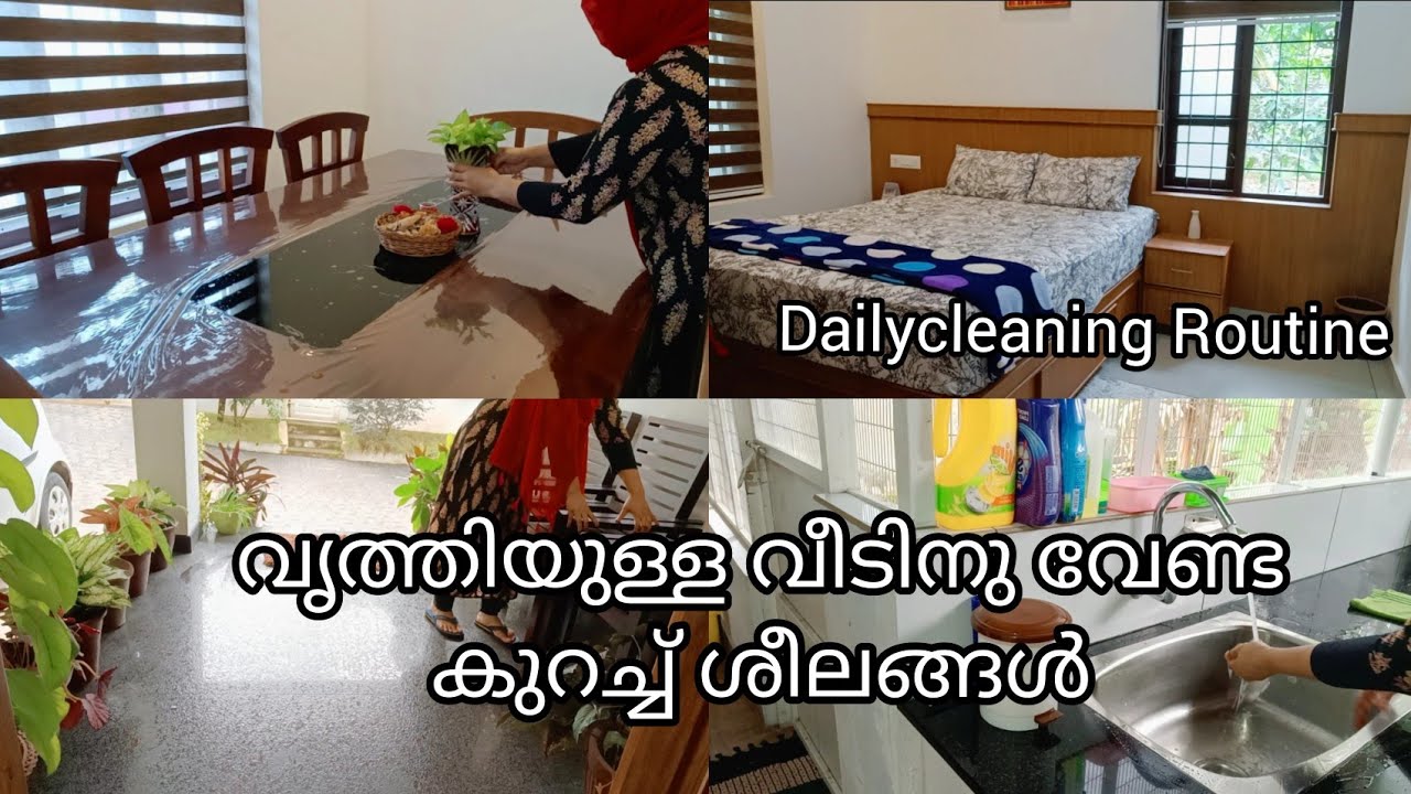 Cleaning motivation /Habits for clean home/cleaning Routine