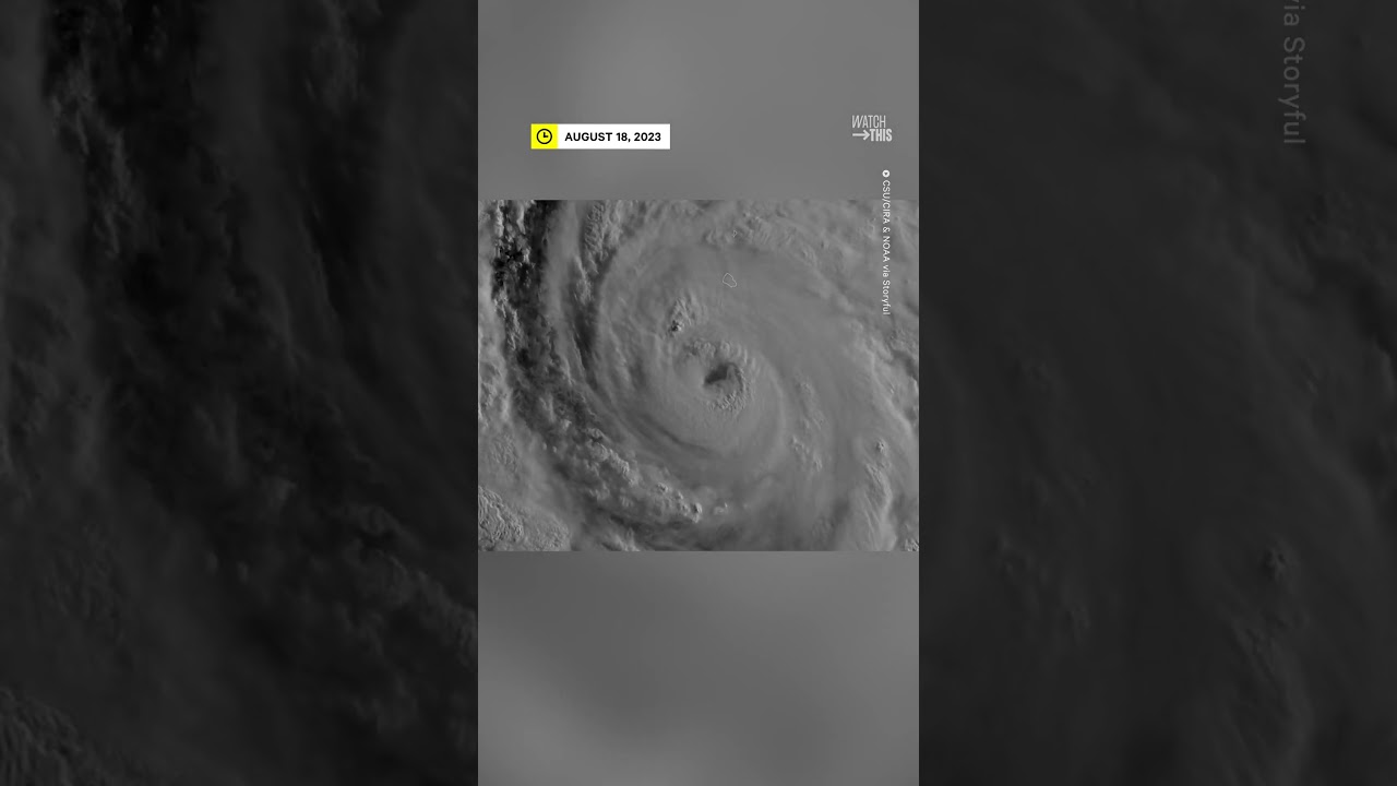 How Hurricane Hilary Looks From Space