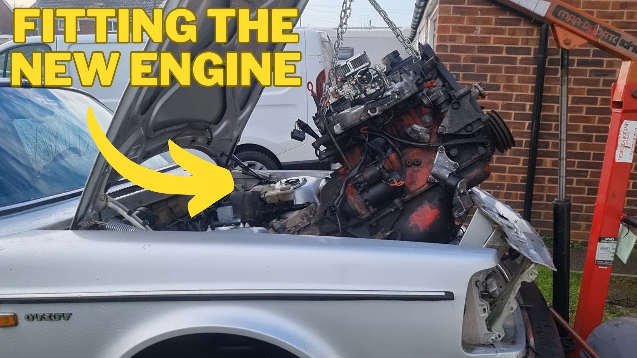 Volvo 240 Build: Engine Installation Complete!