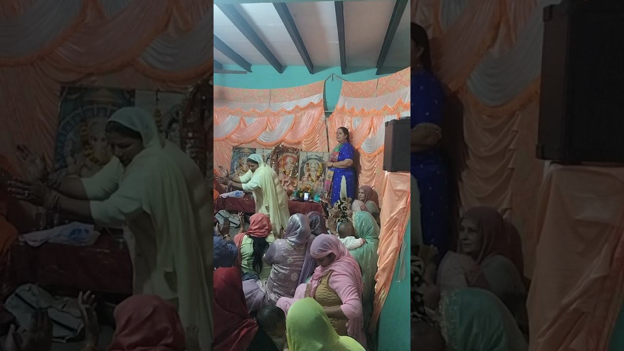 बाजन दे मेरी बहन ढोलकी बजन दे #Haryanvi bhajan ❣️@maakiiduniyaIsrana 
