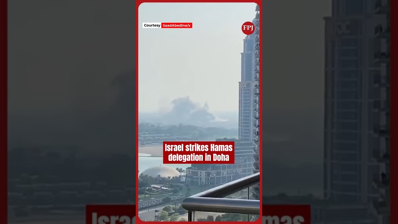 Israel Strikes Hamas Delegation in Doha | Explosions Rock Qatar&rsquo;s Capital