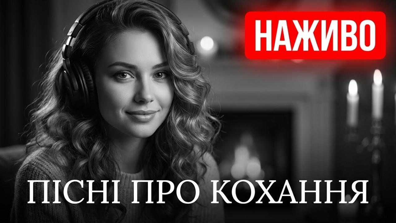💞 Пісні про кохання українською | LIVE | #українськіпісні #прямийефір