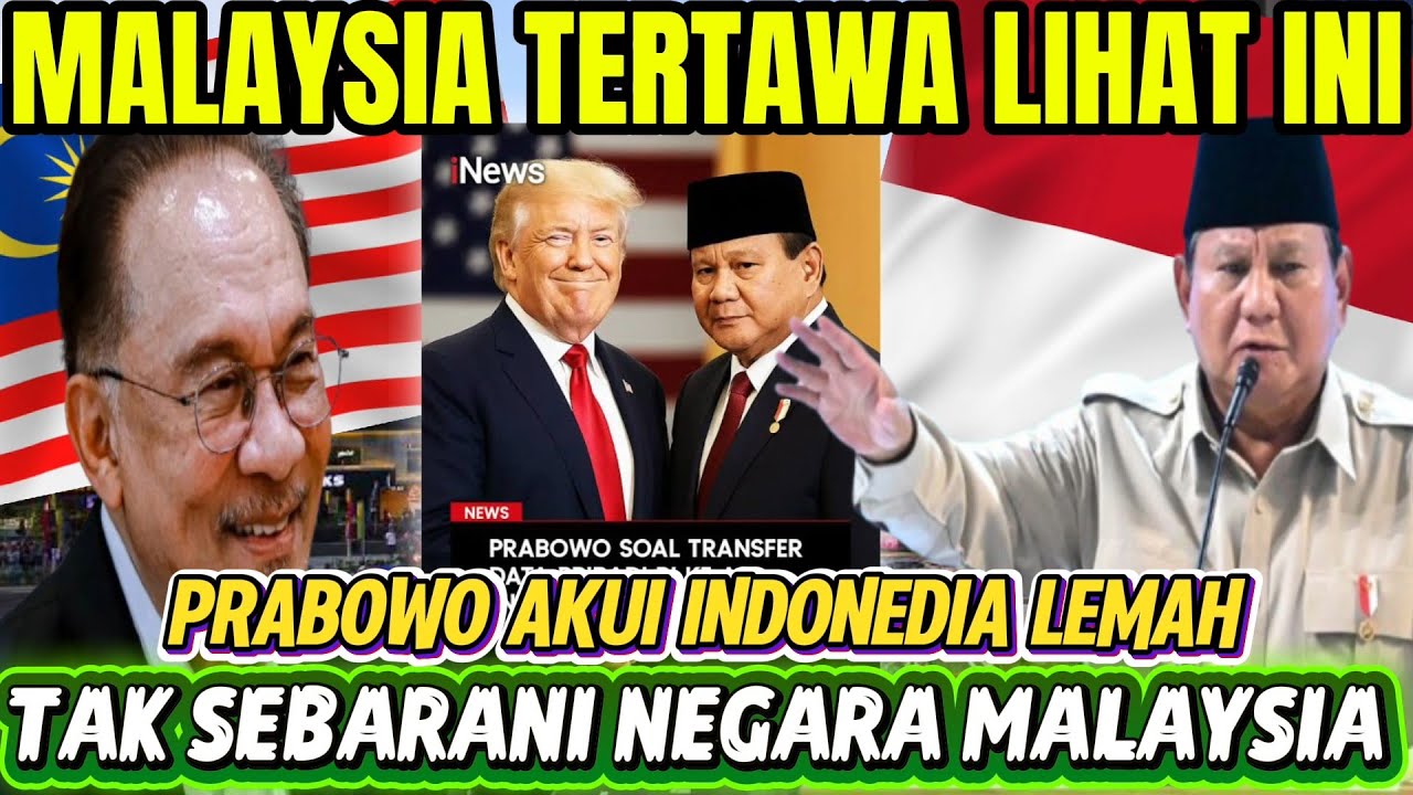 PAYAH SANGAT MEMALUKAN❗AS REMEHKAN INDONESIA TAPI TIDAK UNTUK MALAYSIA❗PRABOWO AKUI 🇮🇩 TAK SEKUAT 🇲🇾