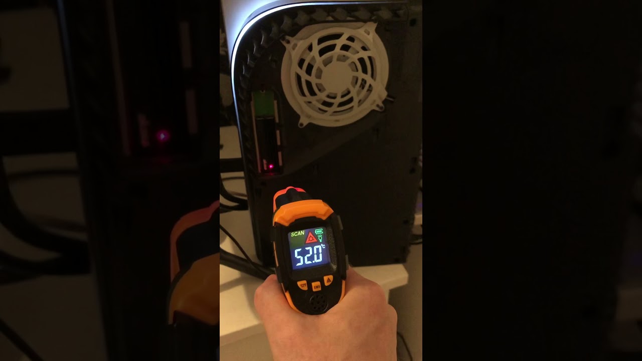 Testing WD_Black SN850 SSD in PS5 for temperature (Average gamer)