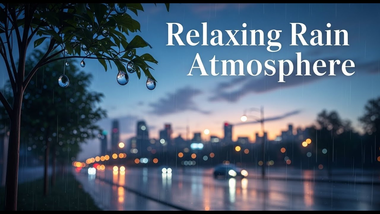 Premium Rain Cinematic Video | Relaxing & Dramatic Atmosphere | 16K HDR Dolby Vision