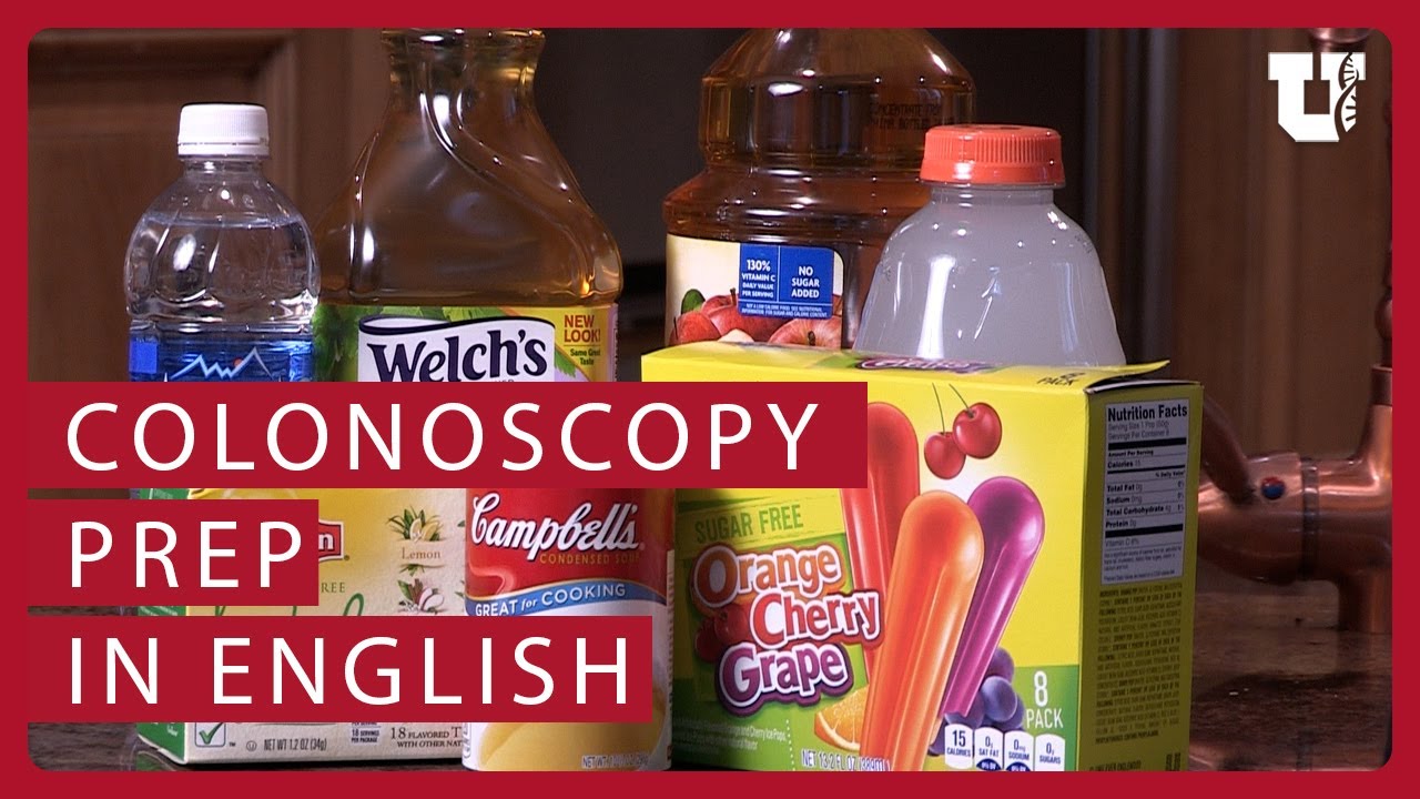 Colonoscopy Prep in English (Updated Guidelines)