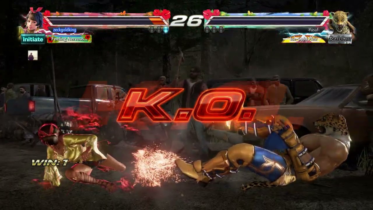 TEKKEN 7   Josie VS King Give Up