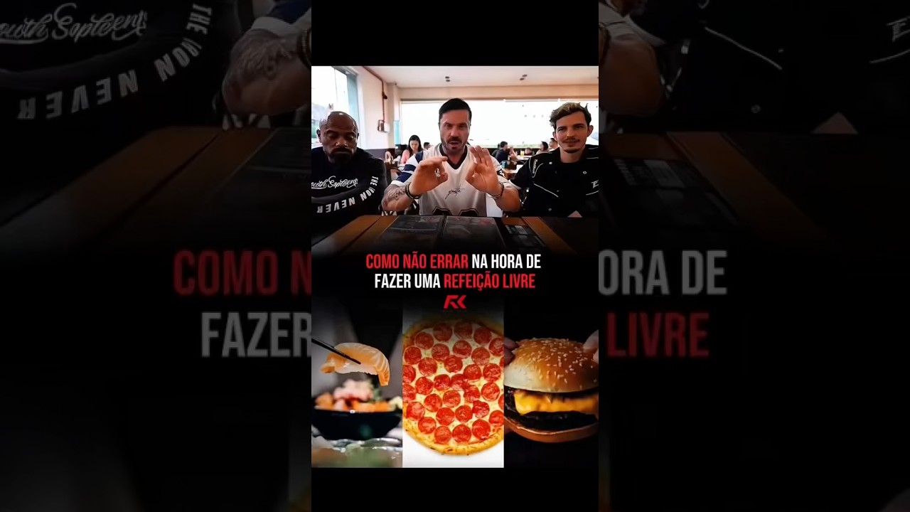 COMO N&Atilde;O ERRAR NA HORA DA REFEI&Ccedil;&Atilde;O LIVRE? #renatocariani #dicas #dieta #refei&ccedil;&atilde;o #treino #nutri&ccedil;&atilde;o