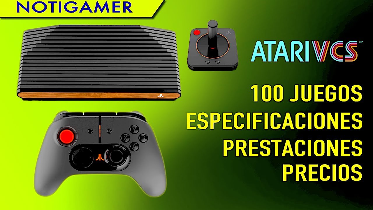ATARI VCS | 100 juegos | Especificaciones | Prestaciones  🎮😮 || Jugamer