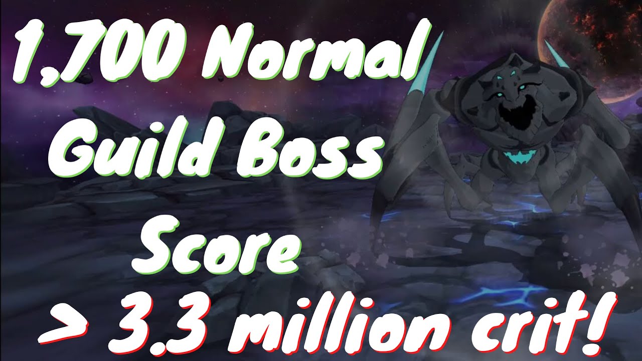 How I scored 1700 on normal Guild Boss (combined 3k)! 7DS Global Guild Boss Guide.