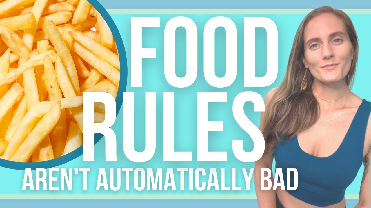 Food Rules aren't Bad (but they can be) || Healthy Diet vs. Orthorexia