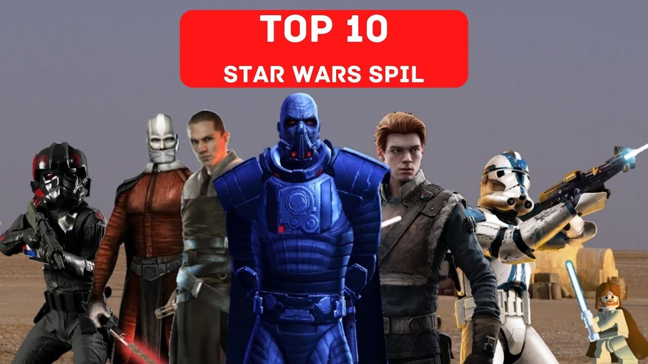 Top 10 Star Wars Spil
