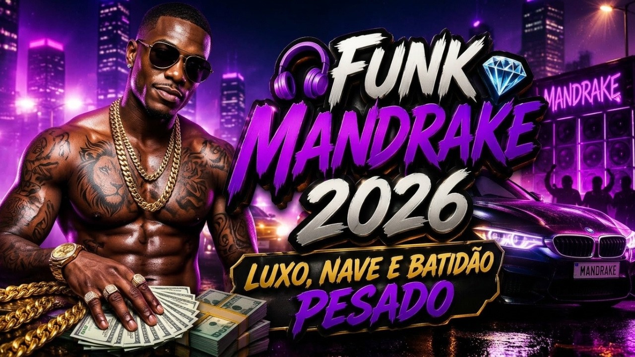 🎧 FUNK OSTENTAÇÃO MANDRAKA 2026 🔥💎 | Cria, Luxo & Vida Cara | Álbum Completo