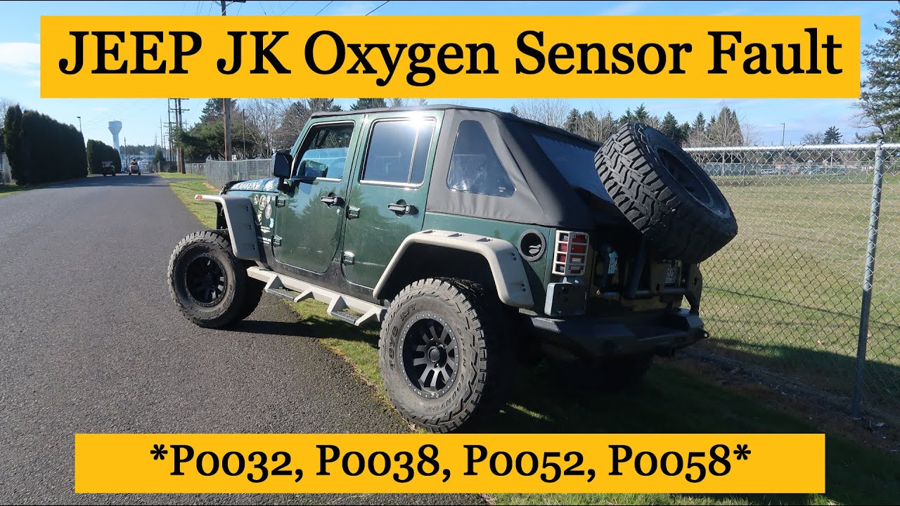 НЕИСПРАВНОСТЬ кислородных датчиков Jeep | Коды *P0032, P0038, P0052, P0058*