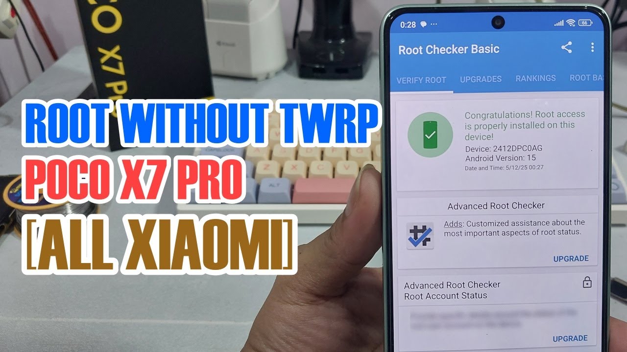 Begini Cara Root & Unroot POCO X7 Pro Tanpa TWRP Custom Recovery Bisa All Xiaomi