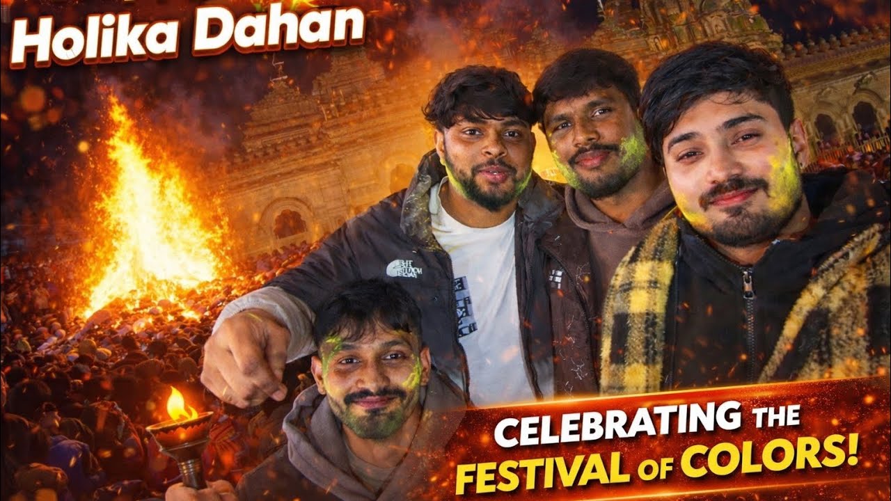 ✨🔥 Holika Dahan 2026 Special in London| Epic Bonfire & Festive Vibes 🔥✨ #viral #trending #fyp #holi 