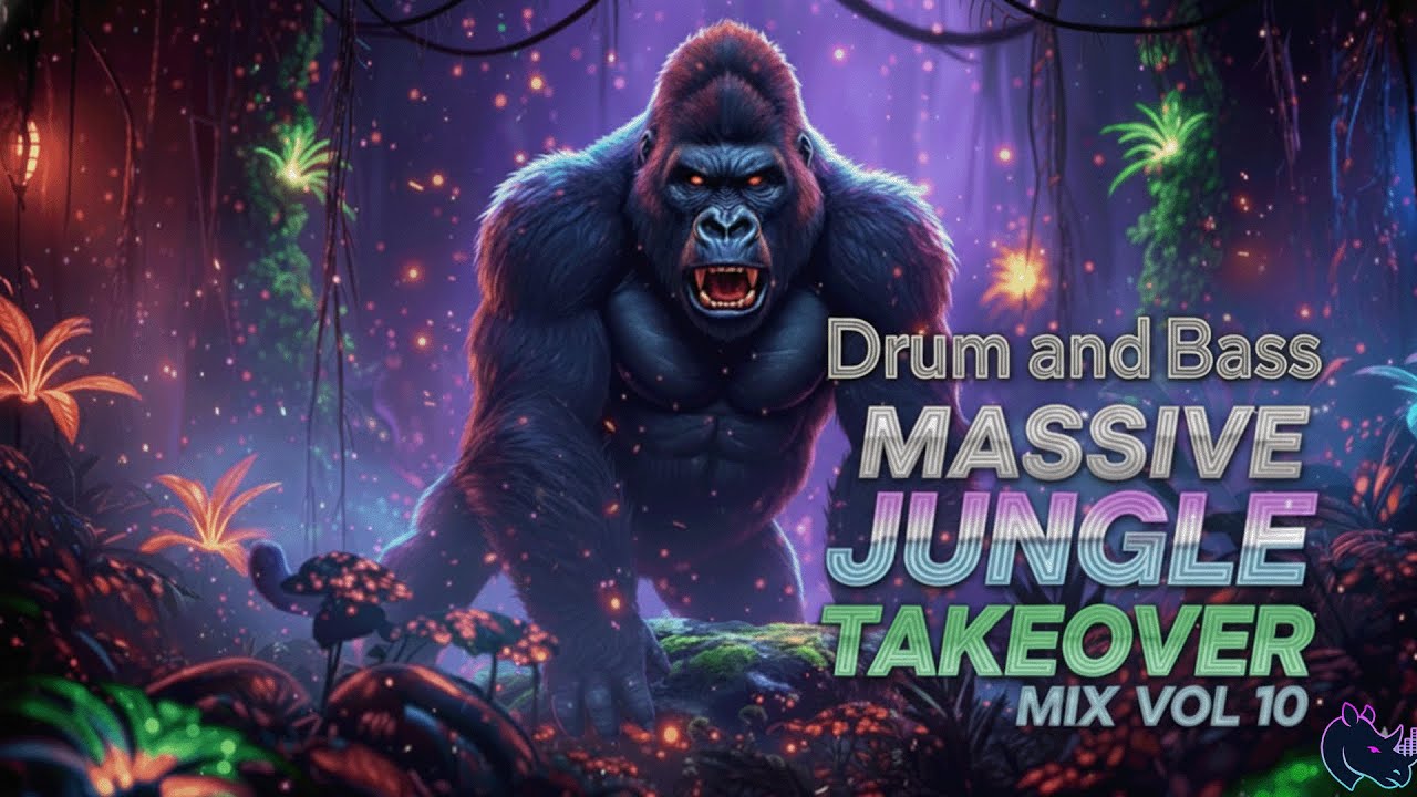 Jungle Drum & Bass Mix Vol.10 🐾 | Raw & Underground Breaks | Jungle 2025