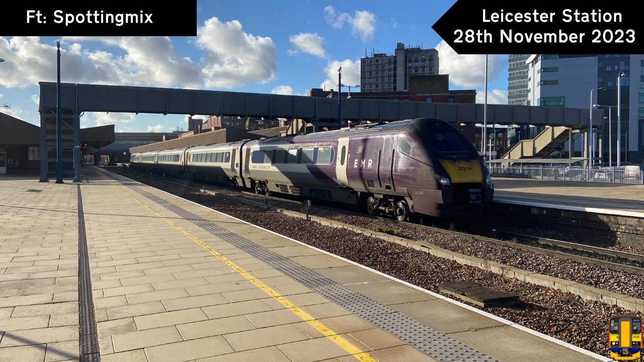 Trains at Leicester Station (28/11/2023) ft:@Spottingmix