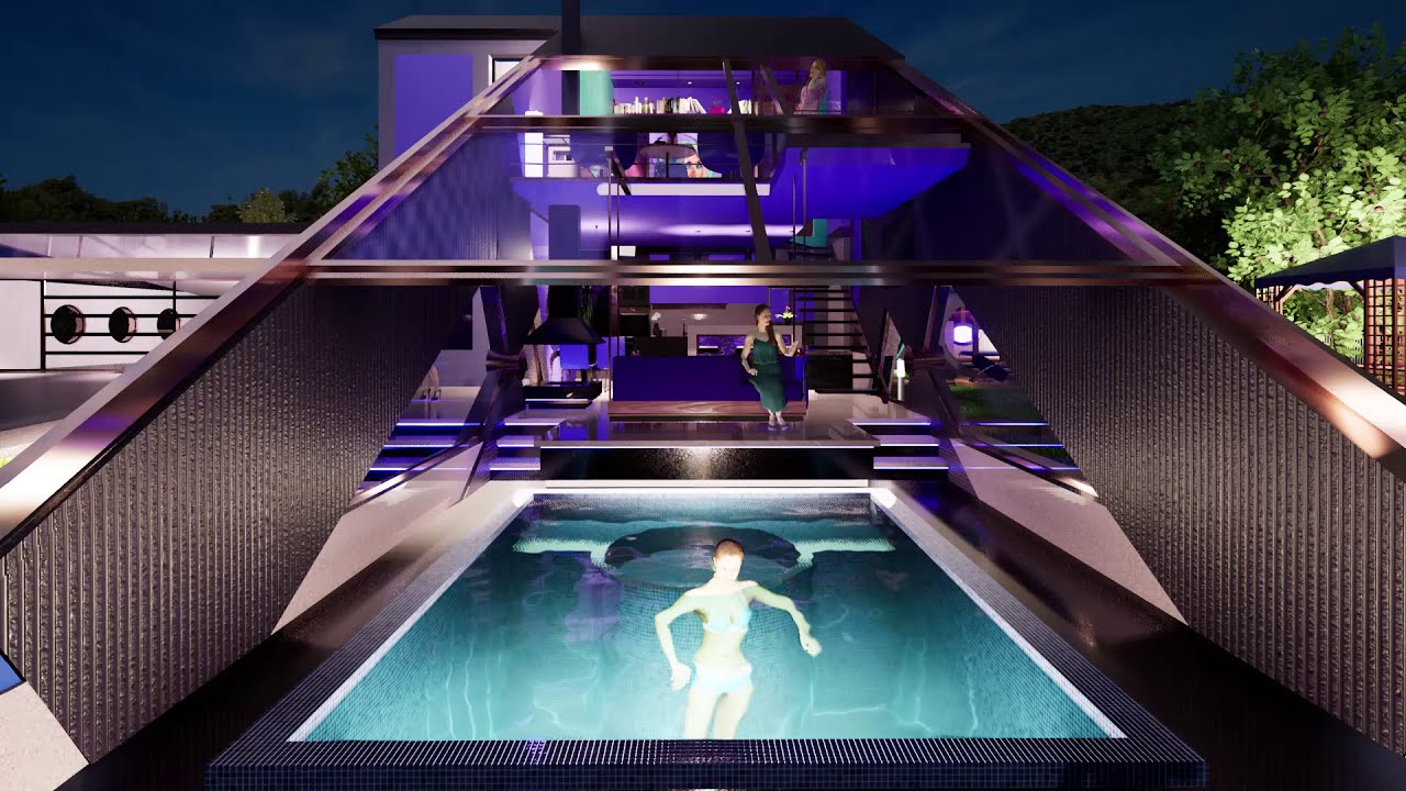 3D House L&M 01 for Luna & Marko - SketchUp, Twinmotion