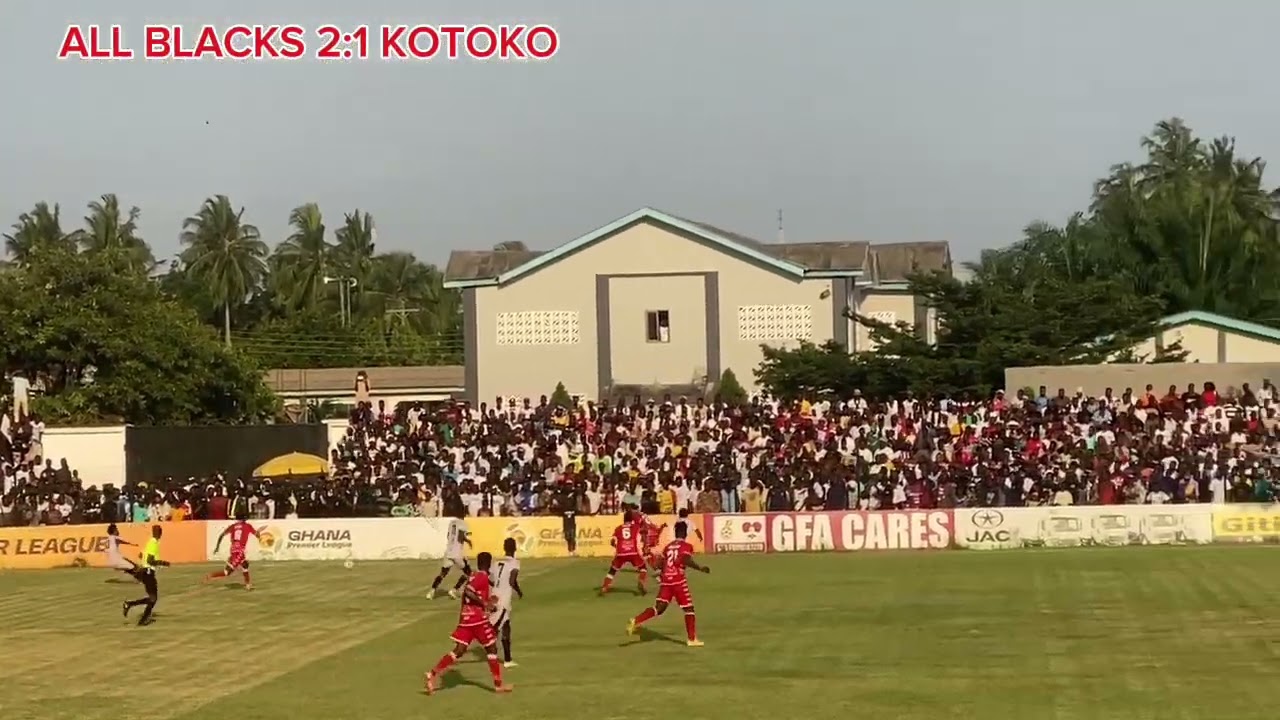 🔴⚪️MATCH HIGHLIGHTS: ALL BLACKS 2:1 KOTOKO…… ENJOY THE HIGHLIGHTS 