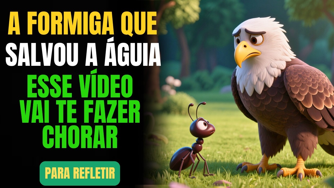 A Formiga que Salvou a Águia - Essa História de Reflexão vai te fazer Chorar