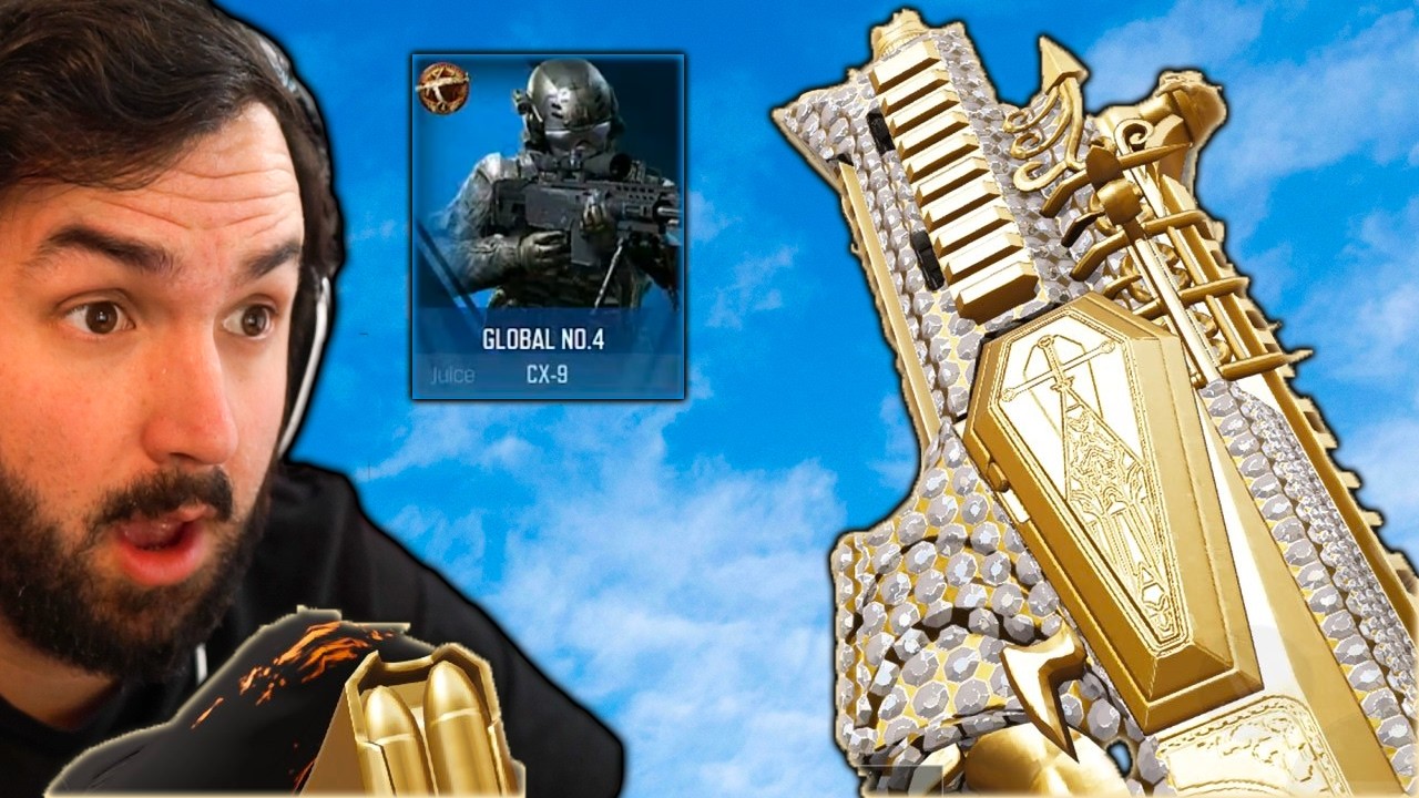 The #4 CX9 player is a 1-burst GOD in COD Mobile