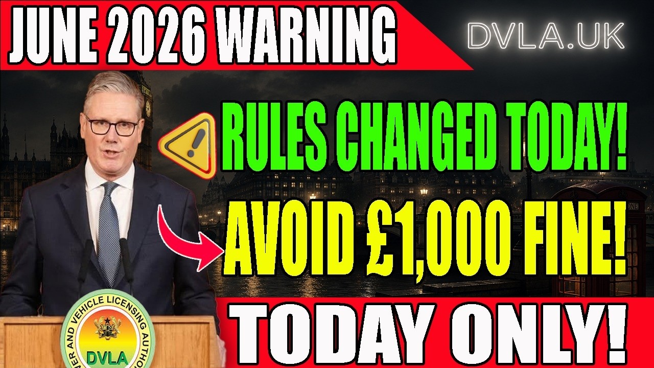 UK Driving Rules JUST Changed Today! Avoid Fines & Penalty Points in 2026