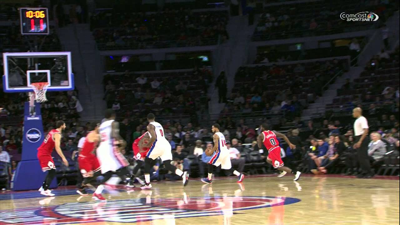 Andre Drummond Serves Up 2 Nasty Alley Oops!