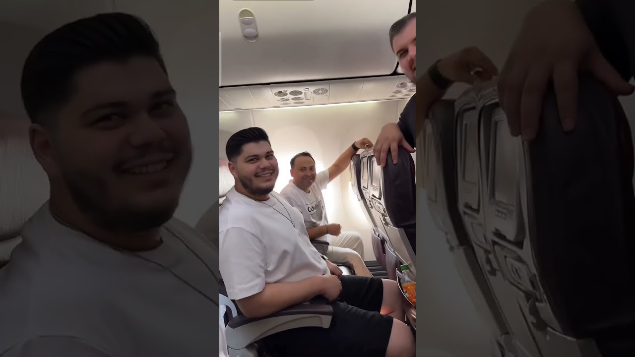 Florin Salam  caterinca în avion