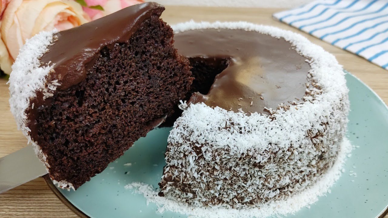 Сочный шоколадный торт за 5 минут ❗❗❗ Без яиц/без молока. Быстрый и простой рецепт!
