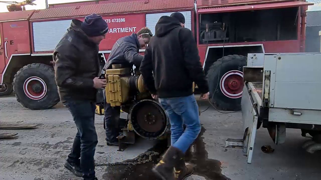 caterpillar 3406 cold start