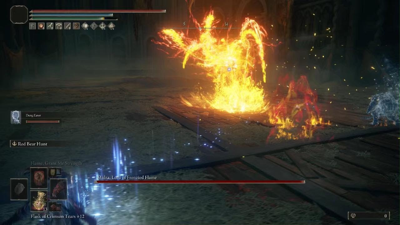 ELDEN RING beating midra cheese
