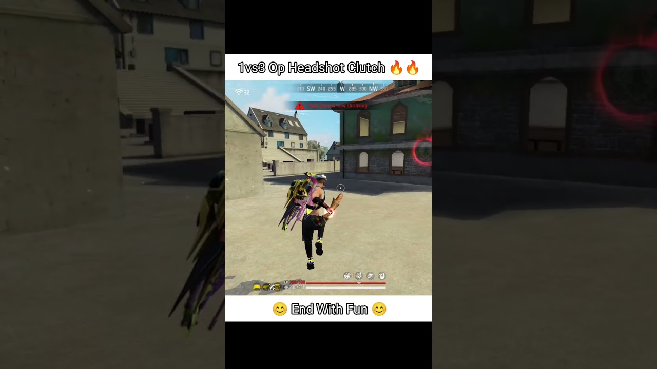 1vs3 Op Clutch 🔥🔥😁 || @srb&scbislive || #freefire #scb #viral #shorts