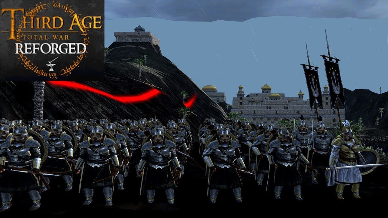 SIEGE OF THE BLACK MOUNTAINS (Siege Battle) - Third Age: Total War (Reforged)