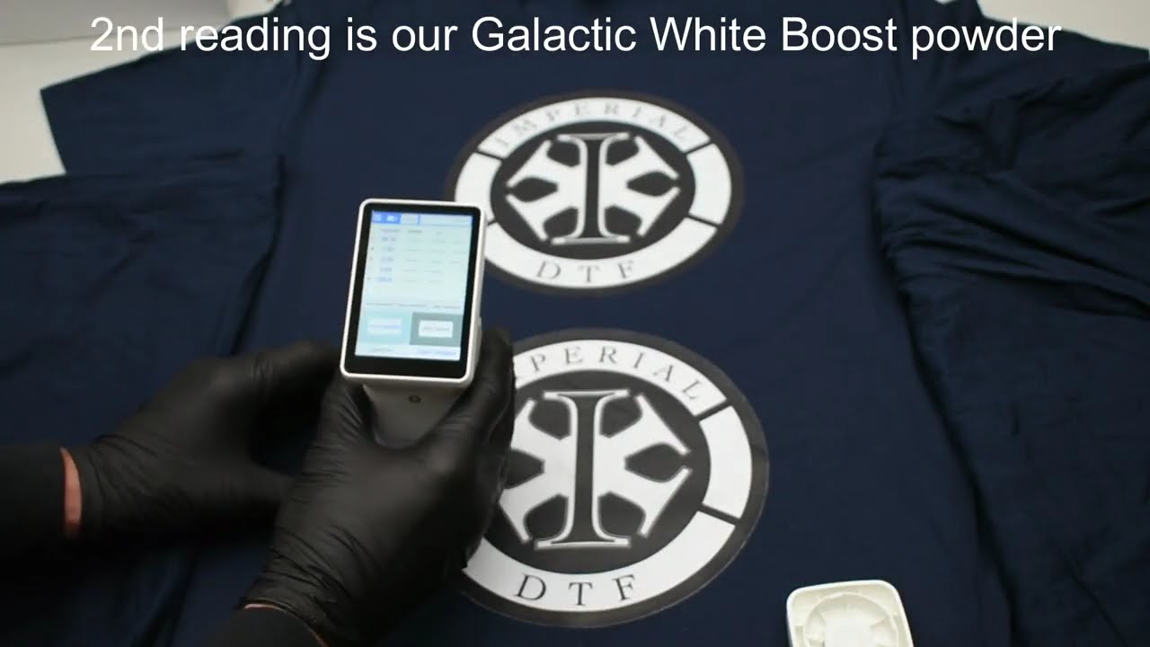 Galactic White Booster Adhesive DTF Powder