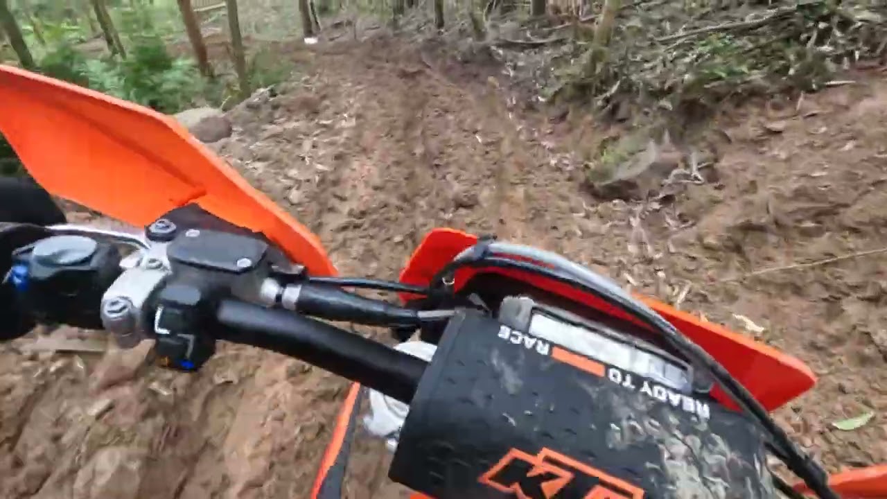 Testando a nova KTM 250 exc-f 2025 #endurofim #ktm 