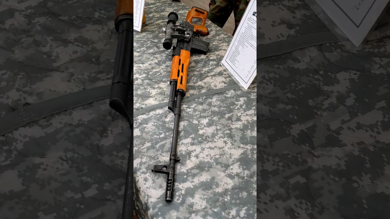 Soviet era RPG 7, 22 and Dragunov Rifle #military #militar #militarylife #rpg #rifle