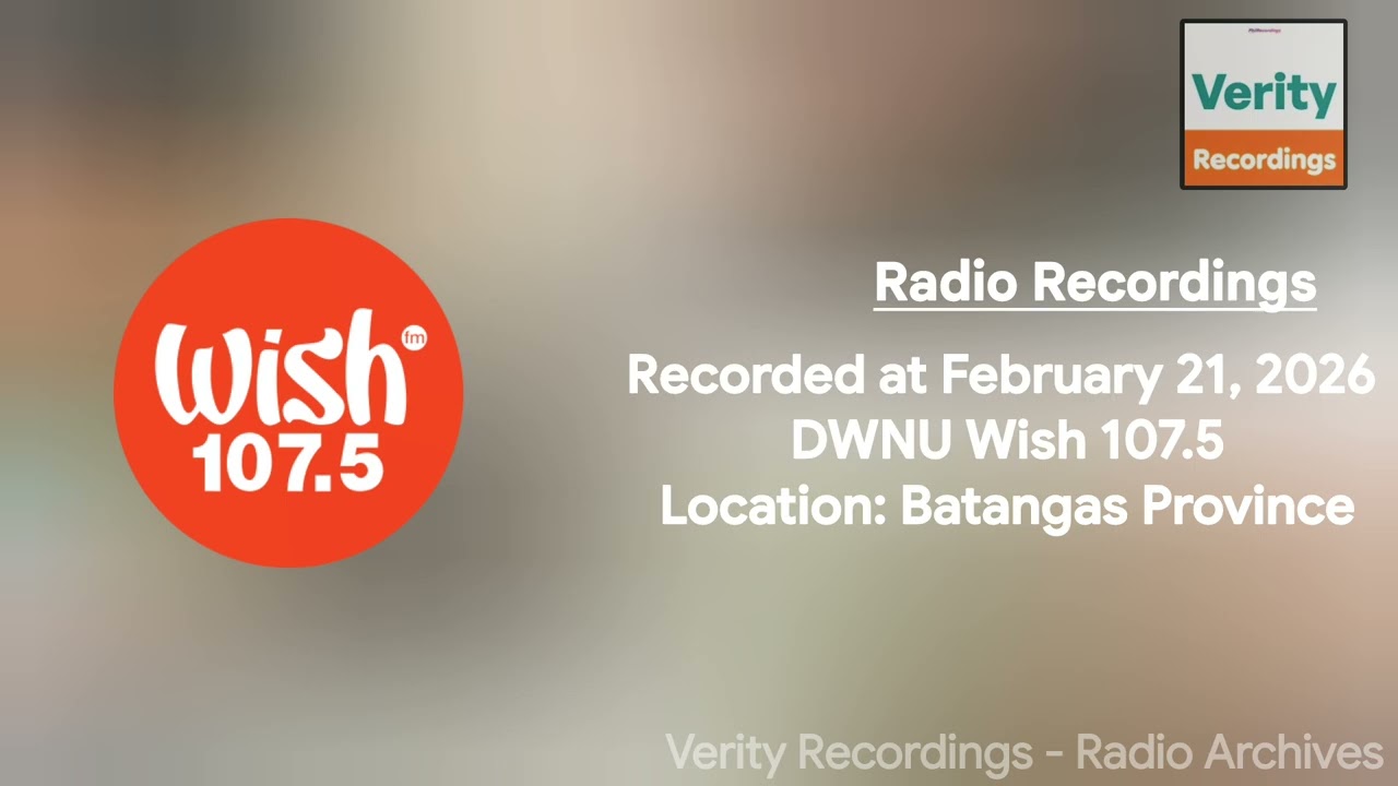 Wish 107.5 Aircheck (February 21 2026)